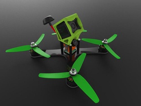 gopro sesión de montaje 35&ordm rc vehículos cameracopter 3d print model - Mito3D