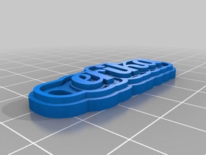 erika llaveros personalizado 3d print model - Mito3D