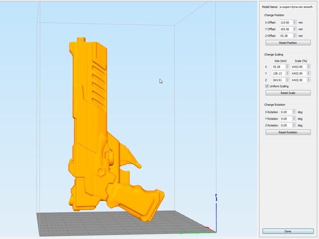 red hood Waffe Kostüm arkham batman redhood knight 3D print model - Mito3D