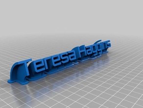 teresa office personalizzato 3d print model - Mito3D