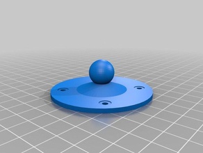 mi personalizados de bola y cavidad montaje hogar 3d print model - Mito3D