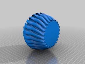 sun vase 3d printing 3d print model - Mito3D