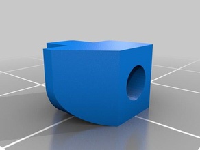 simple drop t-nut 2020 4mm 3d printing drop-in tnut 3d print model - Mito3D