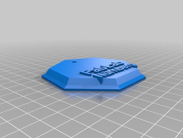 fablabnbg-heptagon-base signs logos freecad 3D print model - Mito3D