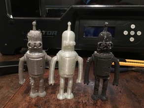 bender opening chest cabinet 3d printing animated animation futurama robot sci-fi scifi 3d print model - Mito3D