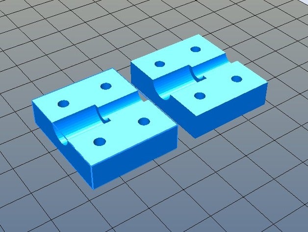 prusa couplage de 5mm à 8mm 3d l'imprimante pièces 3D print model - Mito3D