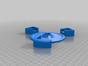 disc holder part ciclop project use 6014 bearing instead 16014 3d printer accessories 3d print model - Mito3D