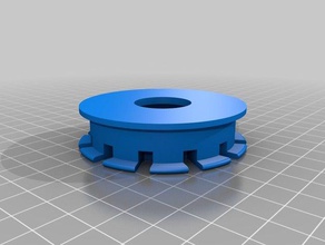 filament cap 3d printer accessories abs spool holder pla 3d print model - Mito3D