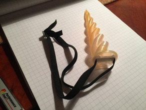 costume unicorn horn accessories 3d print model - Mito3D