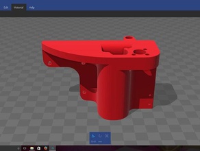 p802m motor mount 3d yazıcı parçaları 3d print model - Mito3D