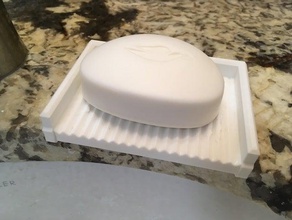 soap dish undermount sinks bathroom 3d print model - Mito3D