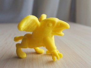 griffin los animales 3d print model - Mito3D