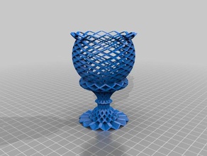 spiral gablet art 3d print model - Mito3D
