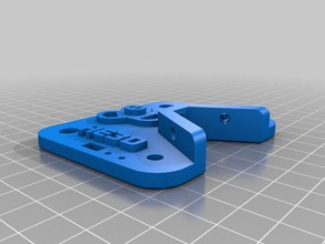 he3d modular carriage printer parts 3d print model - Mito3D