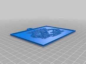 insignia 2d art personalizado 3d print model - Mito3D