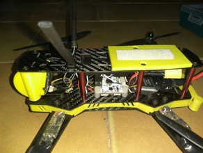 soporte de batería zmr 250 bateria rc vehículos drone carreras el fpv zmr250 3d print model - Mito3D