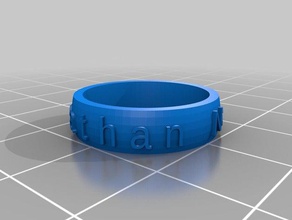 jonathan nasif anel 3d impressão personalizado 3d print model - Mito3D