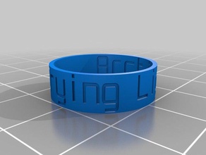 crying lightning inside out rings customized 3d print model - Mito3D