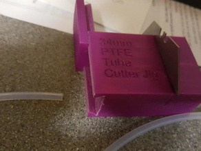ptfe tube cutter 34mm long 3d printer accessories 3d print model - Mito3D