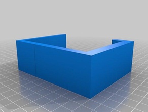 under desk bag hook 3d printing 3d print model - Mito3D