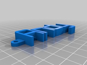 andy keychain organization customized 3d print model - Mito3D