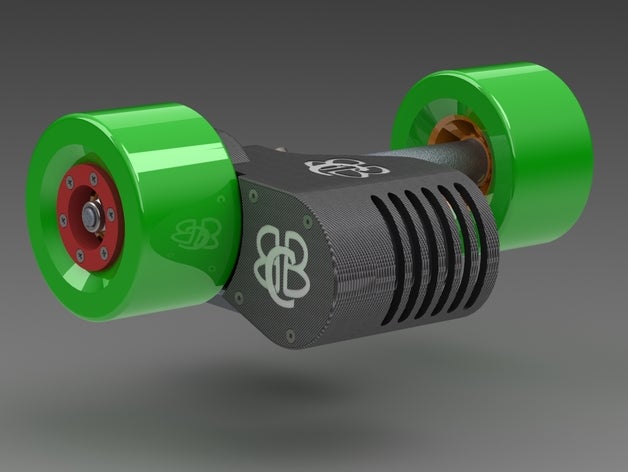 longboard motor mount sport im freien Elektro-longboard Elektro-skateboard motorisierte 3D print model - Mito3D