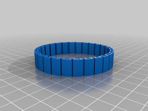my customized 2 bracelets 3d print model - Mito3D