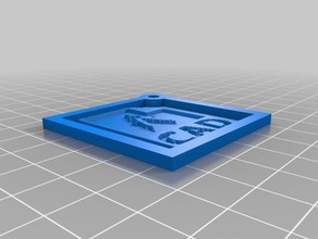 cad portachiavi i personalizzato 3d print model - Mito3D