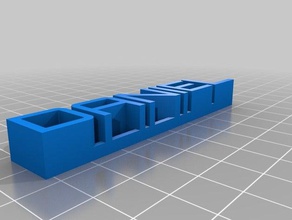 o daniel esculturas personalizado 3d print model - Mito3D