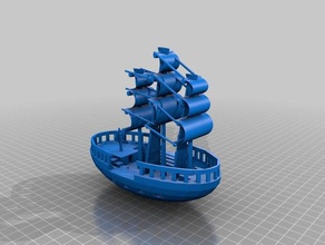 navire 3d l'impression 3d print model - Mito3D