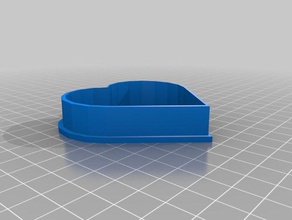 heart cookie cutter 3d printing 3d print model - Mito3D