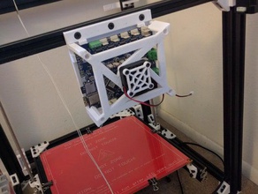 duo wifi cas d-bot v-fente de montage 3d l'imprimante pièces duetwifi 3d print model - Mito3D