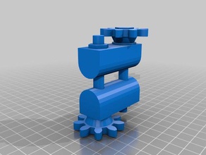 mr pellizco mano herramientas la abrazadera manguera de vacío 3d print model - Mito3D