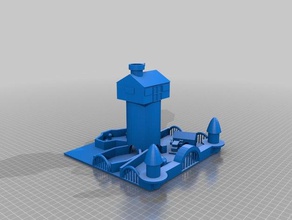 pvz gw 2 plant base 3d printing 3d print model - Mito3D