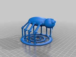 espeluznante araña 3d impresión 3d print model - Mito3D