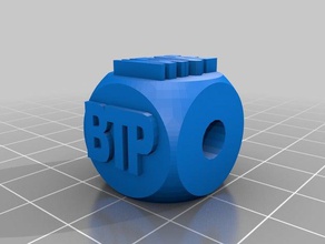 benjamin bead 2 3d printing 3d print model - Mito3D