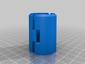 filo scaffalature clip nidificati verticale, stampa, senza materiale di supporto remix sostituzione parti 3d print model - Mito3D