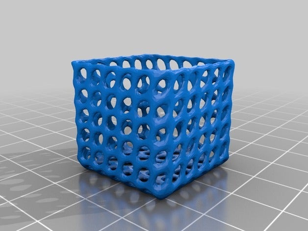 cubo decoração 3D print model - Mito3D