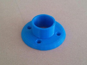 tofs customizable flange parametric household 3d print model - Mito3D