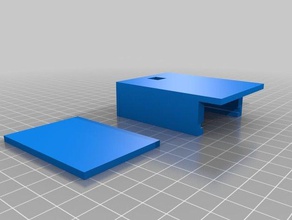 raspi monitor mount box wrear cover 3d printing 3d print model - Mito3D