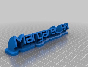 margaret rn office angepasst 3d print model - Mito3D