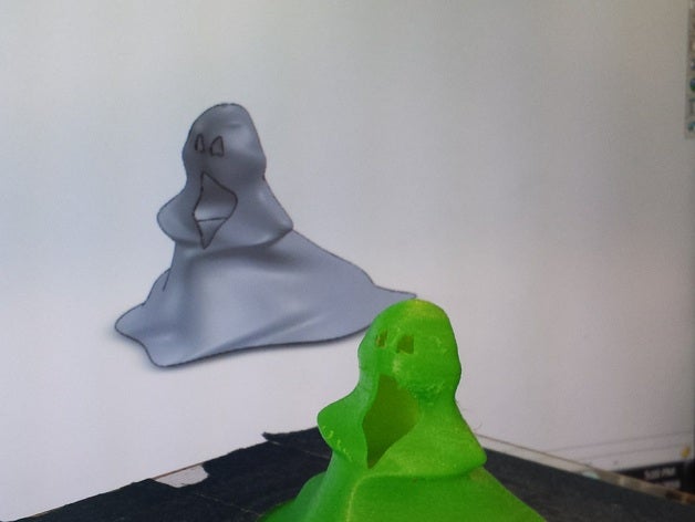 ghost 3d drucken 3D print model - Mito3D