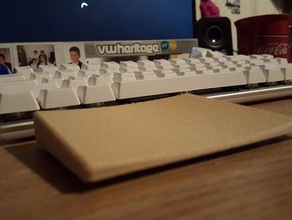 tastiera di resto polso computer 3d print model - Mito3D