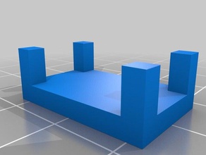mini huis kleine tafel modello mobili personalizzato 3d print model - Mito3D