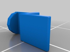 mini-huis bureaustoel Modell Möbel angepasst 3d print model - Mito3D