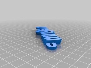 morgan keychain keychains customized 3d print model - Mito3D