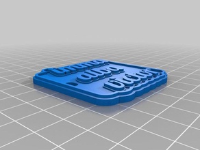 albaa keychains customized 3d print model - Mito3D