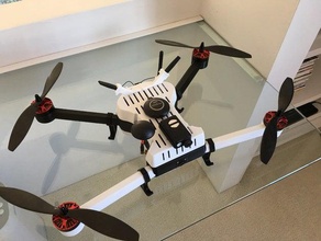 t4 remixed 3d printed quadcopter rc vehicles 3d print model - Mito3D