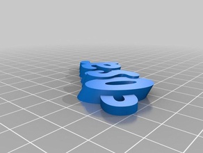 oscar organización personalizado 3d print model - Mito3D