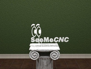 seemecnc logo signs logos 3dpicks awesome awesomea great seeme stand 3d print model - Mito3D